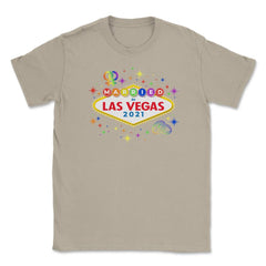 Married In Las Vegas 2021 Lesbian Pride graphic Unisex T-Shirt - Cream