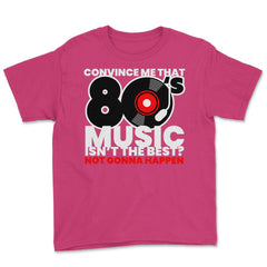 80’s Music is the Best Retro Eighties Style Music Lover Meme graphic - Heliconia