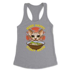 Miso Happy Right Meow Japanese Aesthetic Sphynx Cat Pun product - Heather Grey