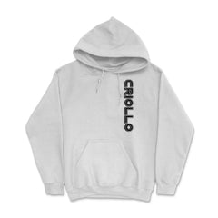 Criollo Pride Vertical product by ASJ Hoodie - White