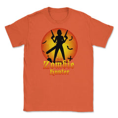 Expert Zombie Hunter Halloween costume T-Shirt Tee Unisex T-Shirt - Orange