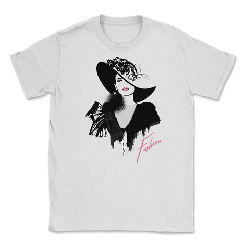 Eyelashes Fashion Diva T-Shirt Unisex T-Shirt - White