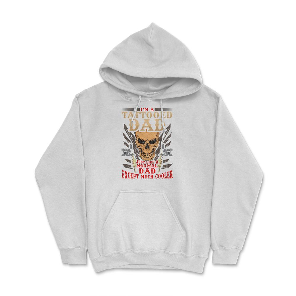 Tattoed Father Hoodie - White