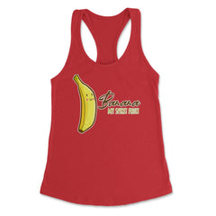 Banana is My Spirit Fruit Funny Humor Gift product Women's Racerback - Red