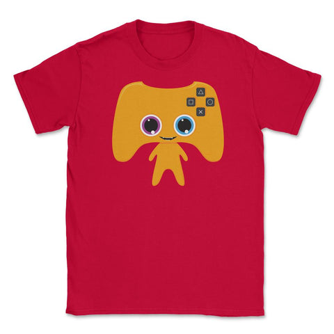 Gamer Maniac Funny Humor T-Shirt Tee Shirt Gift Unisex T-Shirt - Red