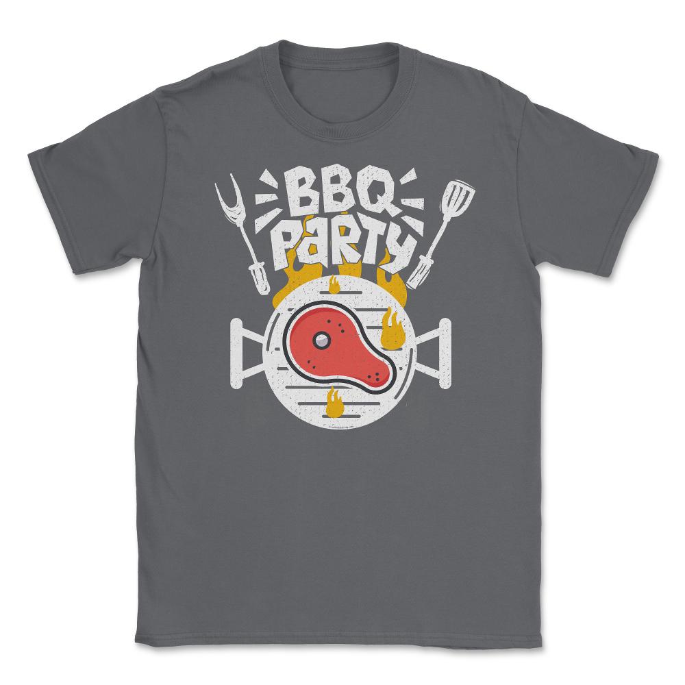 Funny Barbecue Party Retro Grilling Vintage Grunge design Unisex - Smoke Grey