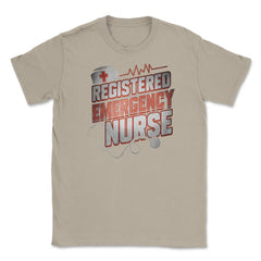 Emergency Nurse Funny Humor RN T-Shirt Unisex T-Shirt - Cream