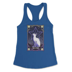The Star Cat Arcana Tarot Card Mystical Wiccan product Women's - Royal