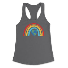 Bohemian Rainbow Earth Day Awareness Environmental Heart product - Dark Grey