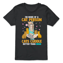Cat Person Anime Gift product - Premium Youth Tee - Black