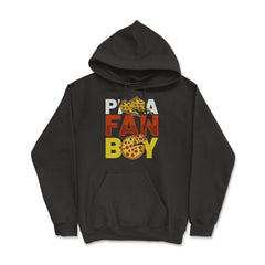 Pizza Fanboy Funny Pizza Humor Gift design - Hoodie - Black