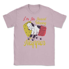 I’m An Award-Winning Napper Funny Kawaii Puppy product Unisex T-Shirt - Light Pink