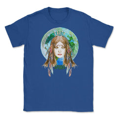Mother Earth Spirit Unisex T-Shirt - Royal Blue