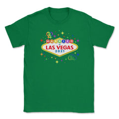 Married In Las Vegas 2021 Lesbian Pride graphic Unisex T-Shirt - Green