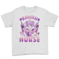 Anime Girl Nurse Design Gift product Youth Tee - White