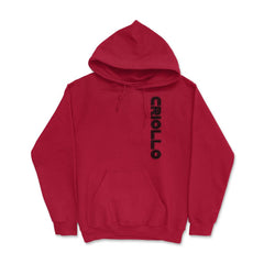 Criollo Pride Vertical product by ASJ Hoodie - Red