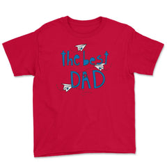The Best Dad Youth Tee - Red