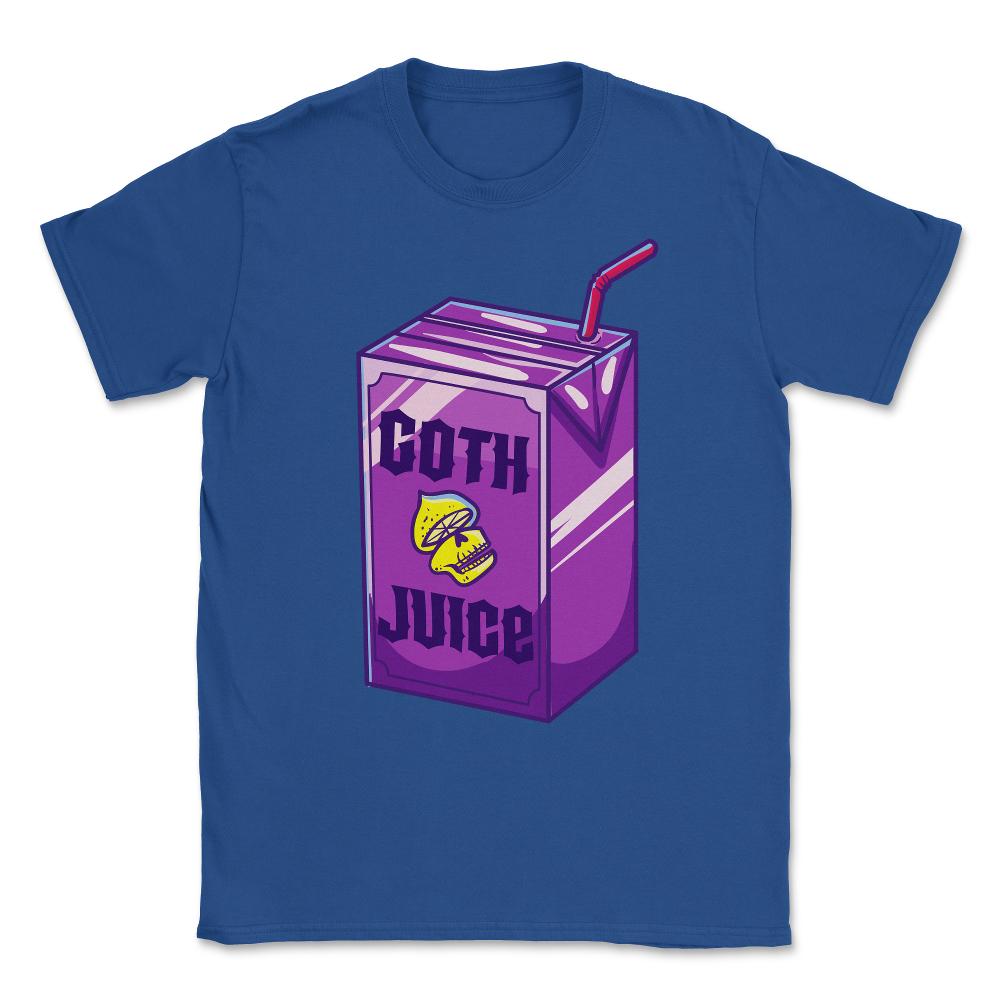 Goth Juice Goth Anime Manga Funny Gift Unisex T-Shirt - Royal Blue