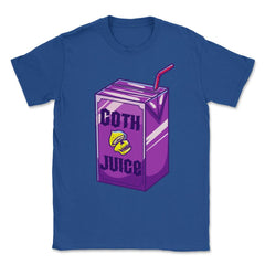 Goth Juice Goth Anime Manga Funny Gift Unisex T-Shirt - Royal Blue