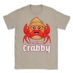Current Mood Crabby Funny Kawaii Hermit Crab Meme product Unisex - Cream
