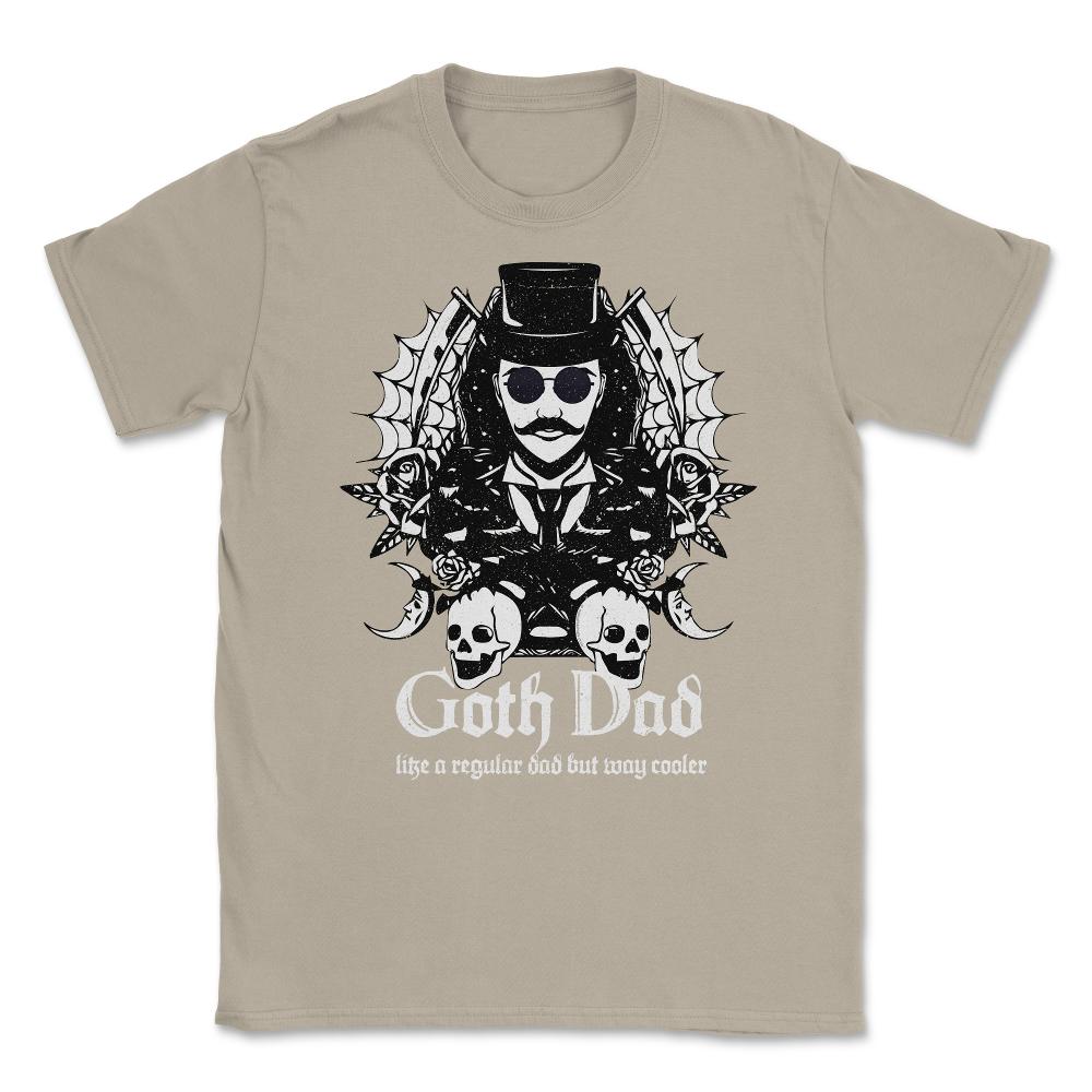 Goth Dad Like A Regular Dad But Way Cooler For Gothic Lovers design - Cream