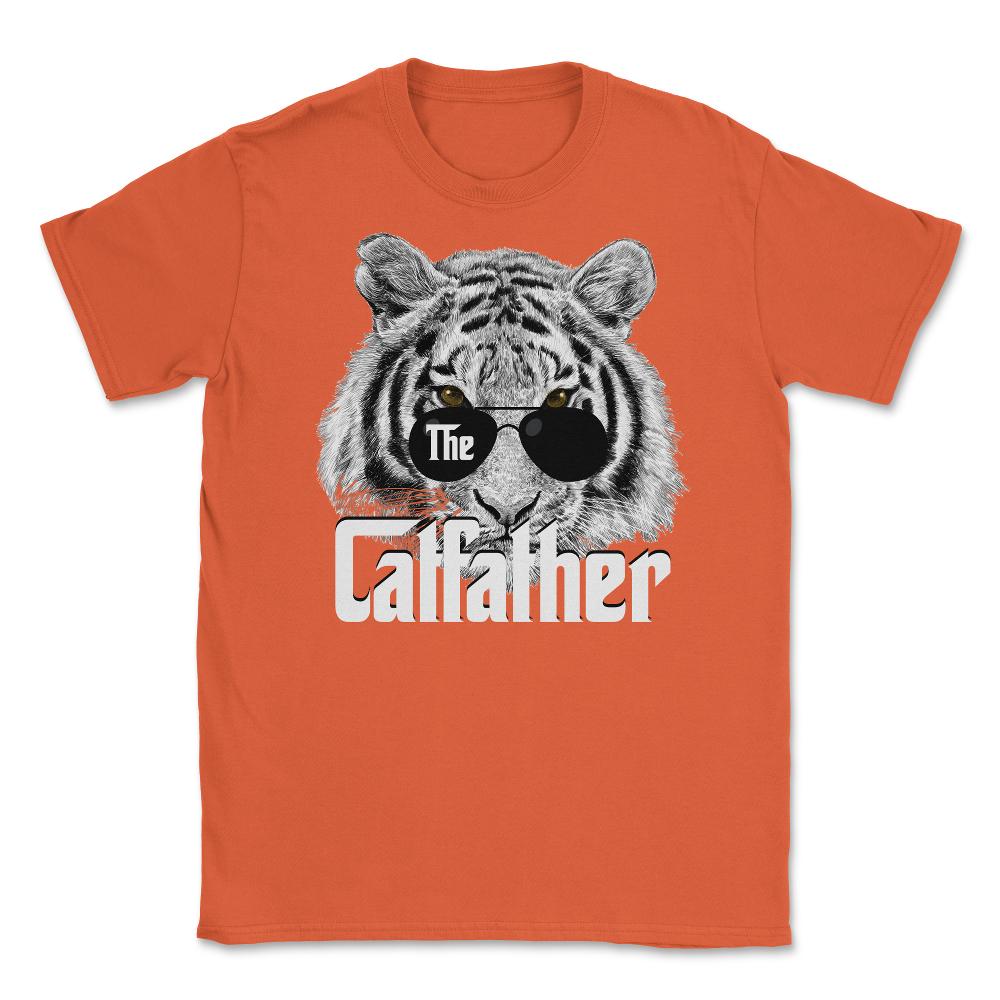 The Catfather2 Unisex T-Shirt - Orange