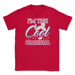 Cool Grandma Unisex T-Shirt - Red