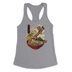Otters Eating Ramen Cute Kawaii Otters Eating Noodles product Women's - Heather Grey