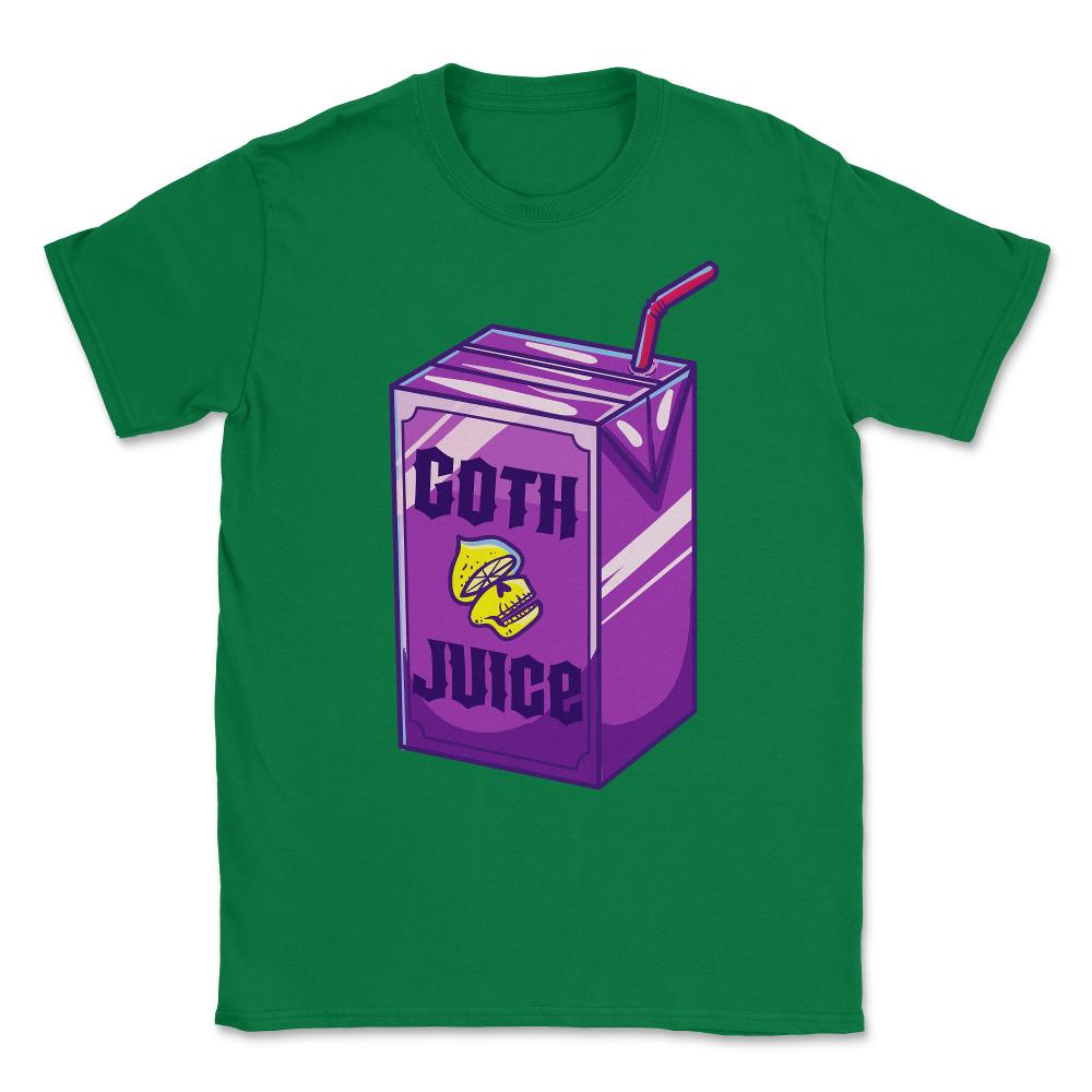 Goth Juice Goth Anime Manga Funny Gift Unisex T-Shirt - Green