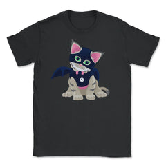 Lovely Kitten Cosplay Halloween Shirt Unisex T-Shirt - Black