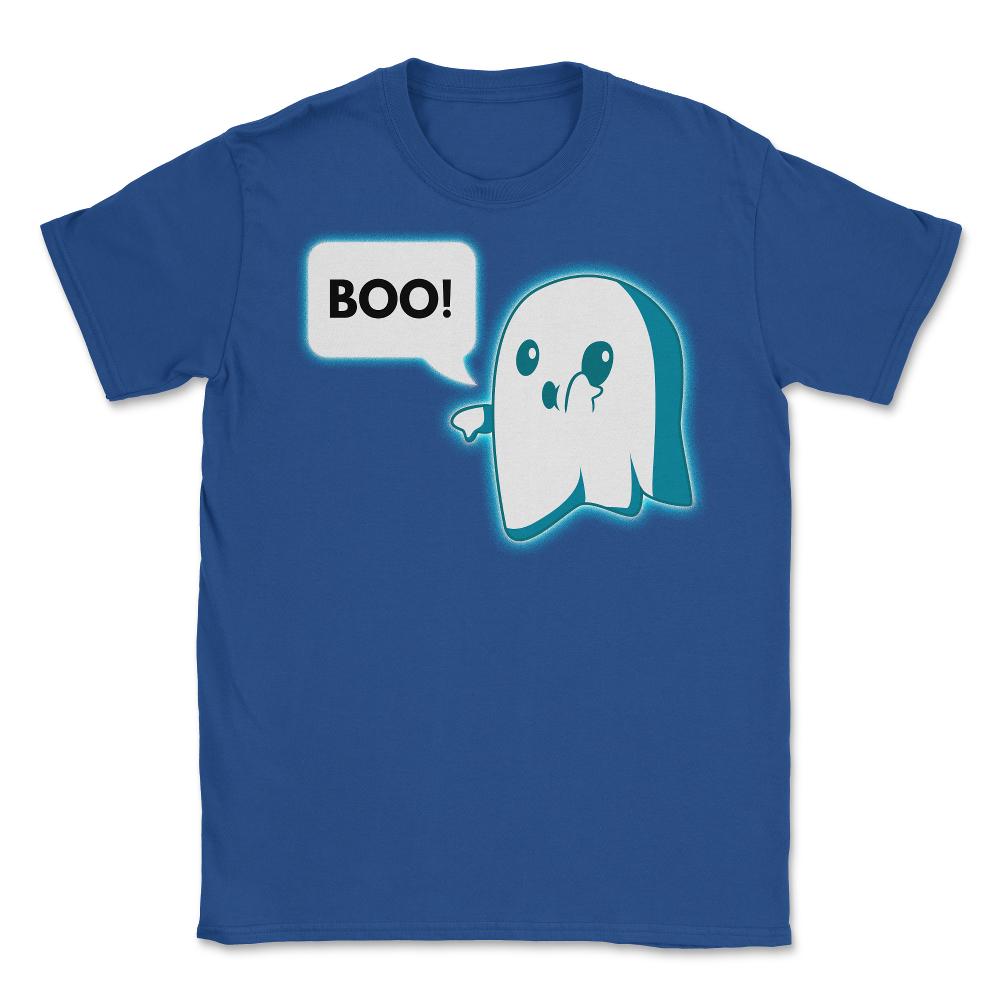 Ghost of disapproval Funny Halloween Unisex T-Shirt - Royal Blue