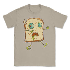 Zombie Bread Funny Halloween Character Trick'Treat Unisex T-Shirt - Cream