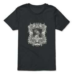 Dark Academia Aesthetic After Life Scary Crow Vintage design - Premium Youth Tee - Black