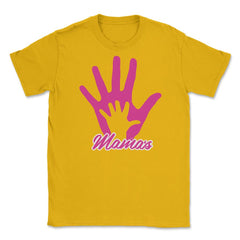 Mamas Hand Unisex T-Shirt - Gold
