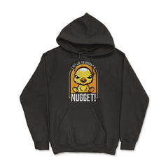 I Refuse To Become a Nugget! Angry Kawaii Chicken Hilarious design - Hoodie - Black