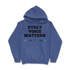 School Counselor Appreciation Every Voice Matters Students product - Royal Blue