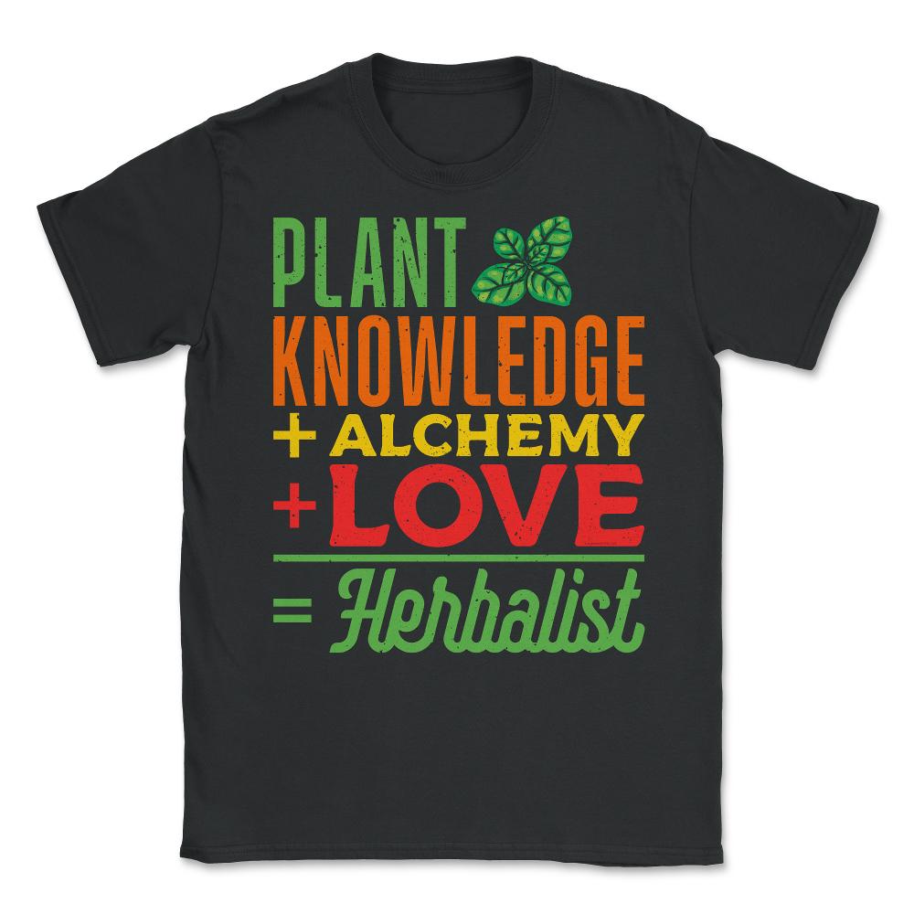 Herbalist Definition Funny Apothecary & Herbalism Humor graphic - Black