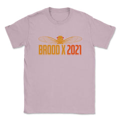 Cicada Brood X 2021 Reemergence Theme Minimalist product Unisex - Light Pink