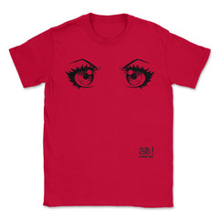 Anime Come on! Eyes Unisex T-Shirt - Red