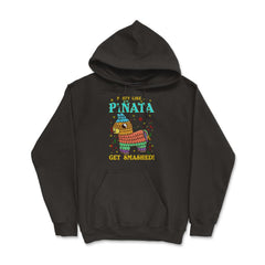 Cinco de mayo Funny Party like a Pinata and Get SMASHED! print Hoodie - Black