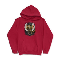 Steampunk Anime Dragon Girl Science Fantasy Futurism product Hoodie - Red