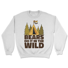 Bear Brotherhood Flag Bears Do It In The Wild Gay Pride design - Unisex Sweatshirt - White