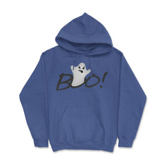 Boo! Ghost Humor Halloween Shirts & Gifts Hoodie - Royal Blue