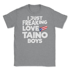 I Just Freaking Love Taino Boys Souvenir design Unisex T-Shirt - Grey Heather