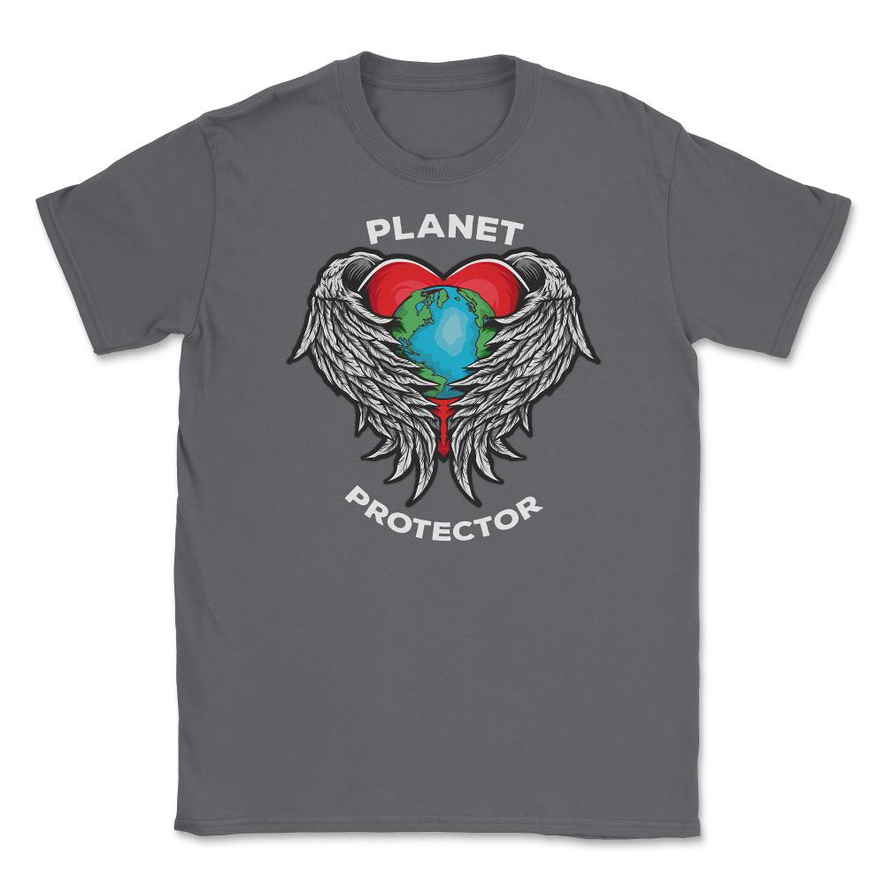 Planet Protector Earth Day Unisex T-Shirt - Smoke Grey