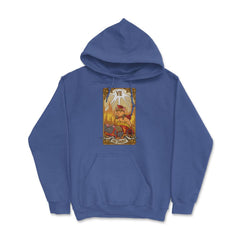 The Chariot Cat Arcana Tarot Card Mystical Wiccan product Hoodie - Royal Blue