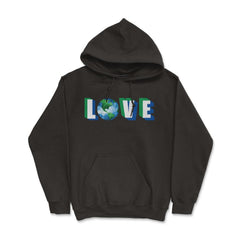 Love our Planet Earth Day Hoodie - Black