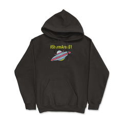 #stormarea51 Storm Area 51 Funny Alien UFO design by ASJ product - Black