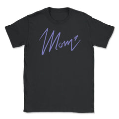 Mom of 4 Unisex T-Shirt - Black