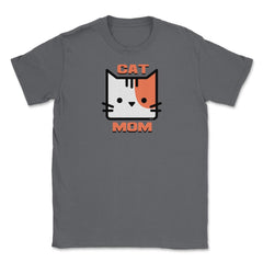 Cat Mom Unisex T-Shirt - Smoke Grey
